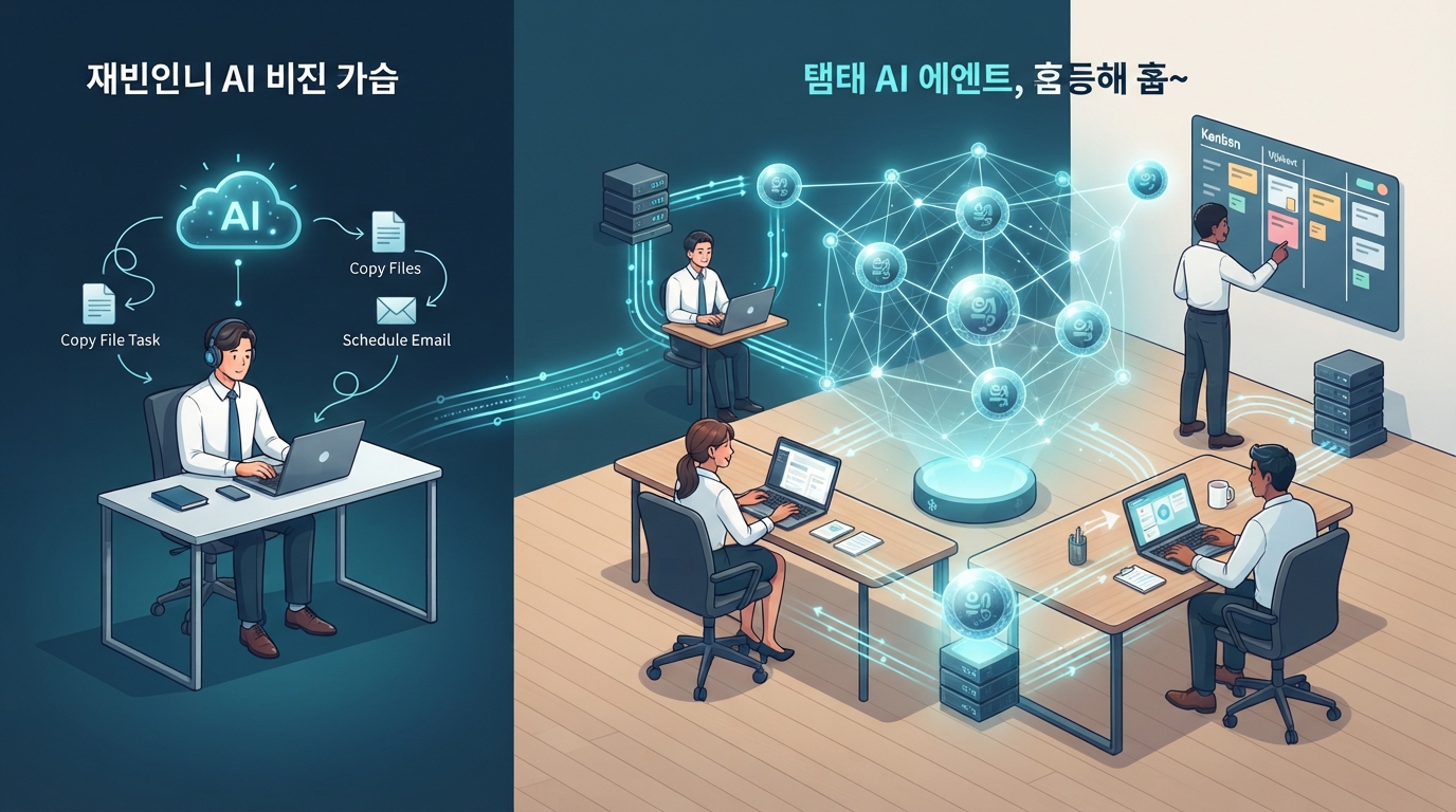 혼자 쓰는 챗봇의 한계를 넘어: 팀 단위 AI 에이전트로 반복 업무 자동화 구축 실전 가이드 본문 이미지 1