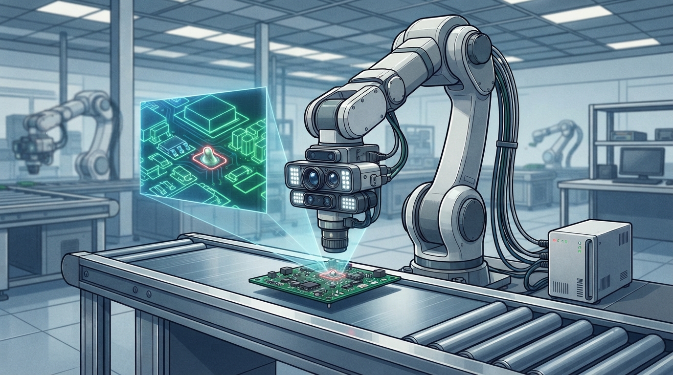 우리 공장 미세 불량, AI 로봇에 맡겨도 될까요? 2026년 육안 검사 초월, AI 비전 로봇 ‘극한 정밀 검사’ 실전 도입 가이드 본문 이미지 1