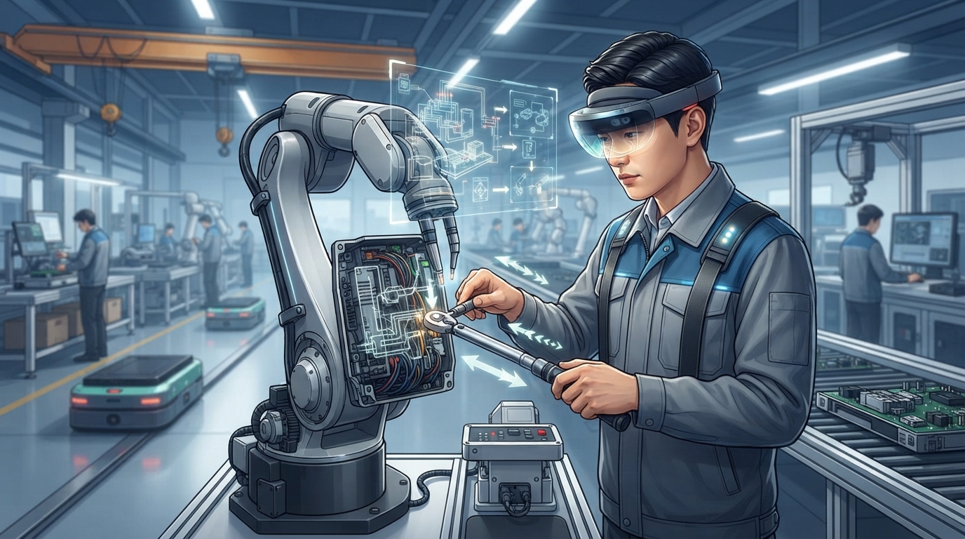 2026년 스마트팩토리: 로봇 고장, 전문가 없이 AR로 즉시 해결하는 실전 노하우 본문 이미지 1